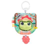 Lamaze Finlee's Look Book Baby Soft Book, libro interattivo per le stagioni, pagine increspate, nastri di raso, coccinella da masticare, giocattolo ad alto contrasto e colorato, apprendimento