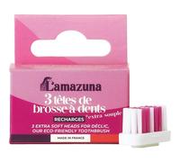Lamazuna Ricarica Spazzola Per Pennelli Extra Morbida x3 - Ricambi pennelli