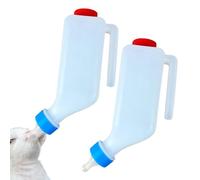 Lamb Nursing Bottle, Goat Bottle , Lamb Feeding B́ottle Goat Water Drinker With Scale,Ļamb Milking B̀ottle | For Farm Barn Ranch Outdoor Fence Doeling Dwarf Livestock
