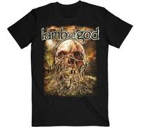 Lamb Of God Vineskull Thrash Death Groove Metal Musica Band T Shirt LAM10146