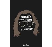 Lamb Slow Horses Notebook: Journal College Ruled Notebook | 120 Pages | 6 x 9 Size | Gift