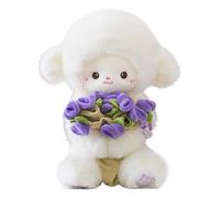 Lamb Toy - Rabbit Plush, 11,81 in Lamb Stuffed Animal Soft And Huggable | Adorable Nursery Decor Cute Plushs Doll, Sheep Plush Toy For, Girls, Boys, Adults, Collectors, Bedroom Decor, Gift
