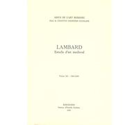 Lambard 3: estudis d'art medieval