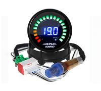 Lambda Display Digitale 52Mm Led Barra Aria-Carburante Sonda Lambda O2