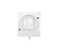 LAMBDA Pulsante/Campanello ermetico/IP44 bianco LNH-6L/00