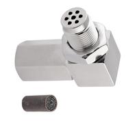 Lambda Sensor 1 Pezzo Per Mini Sensore Catalizzatore Ossigeno Per Automobile 60,8 * 52,5 Mm / 2,4 * 2, Pollici In Acciaio Inossidabile Argentato Ricambi Auto Sensore Sonda Lambda