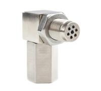 Lambda Sensor Adattatore Distanziatore Universale Per Sensore Di Ossigeno O2, Spia Di Controllo Motore CEL, Convertitore Catalitico Per Mini Da 90 Gradi Oxygen Sensore