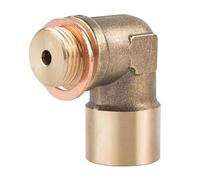 Lambda Sensor Adattatore Per Sensore Di Ossigeno A 90 Gradi, Raccordo A Gomito In Ottone M18*1,5 Oxygen Sensore