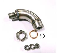 Lambda Sensor Estensione Sensore Ossigeno O2 J Style Bend Distanziale Universale Per Idrogeno M18 X 1,5 Inserti Per Flusso Gas Regolabile Sensore Sonda Lambda