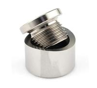 Lambda Sensor Tappo Esagonale SS304 E Dado Di Base Dentellato Per Tappo Sensore Lambda, Set Di Dadi Saldati, Adattatore Per Sensore Di Ossigeno M18*1,5 Oxygen Sensore