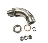 Lambda Sensore Ossigeno Estensione Sensore Ossigeno O2 J Style Bend Distanziatore Universale Idrogeno M18 X 1,5 Connettore Limitatore Inserti Flusso Gas Regolabili Sonda Lambda