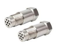 Lambda Sonda Sensore Ossigeno Adattatore Distanziatore Sensore 2 Pezzi Spia Motore Di Controllo CEL Per Mini Catalizzatore O2 M18*1,5