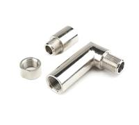 Lambda Sonda Sensore Ossigeno Distanziatore Per Sensore Di Ossigeno A 90 Gradi, Adattatore Estensione Dell'angolo Lambda Per CEL FIX. Filettatura Universale M18*1,5