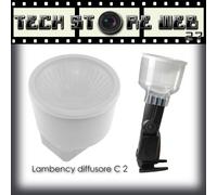 LAMBENCY C2 DIFFUSORE FLASH SPEEDLITE CANON 430EX 420EX SONY F36AM 5D MARK III