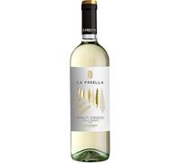 LAMBERTI Ca' Preella Pinot Grigio delle Venezie DOC - Vino Bianco al Profumo Floreale e Sapore di Frutta Matura, Vini da Abbinare a Antipasti, Aperitivo e Pesce, 12% Vol, 2024, 750 ml - Made in Italy