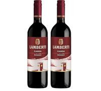 Lamberti Garda DOC Rosso - Vino Rosso, 750 ml (Confezione da 2)