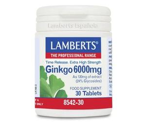 Lamberts Ginkgo Biloba 6000 Mg 180 Caps