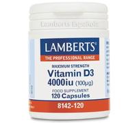 Lamberts Vitamina D 4000 Ui 100µg 120 Tabs