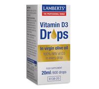 Lamberts Vitamina D3 Gotas 20ml 600 Gotas