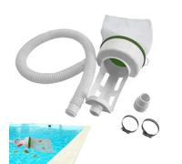 Lambo Aspiratore per piscina, aspirapolvere per piscina, set per skimmer | filtro a rete riutilizzabile per spazzatura, rimozione di foglie e sporco, rete di pulizia della piscina
