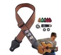 Lambo Chitarra Ukulele Regolabile Cintura Chitarra Con 5 Media 1