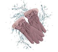 Lambo Guanti termici invernali | Guanti touchscreen per donne e uomini | Guanti termici morbidi da giardinaggio, guanti invernali antivento mantengono caldi per la guida