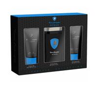 Lamborghini Acqua cofanetto regalo: EDT 125 ml + doccia gel 100 ml + balsamo dopobarba 100 ml per Uomo