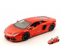 Lamborghini Aventador LP700-4 2011 Orange 1:24 Model 31210OR MAISTO