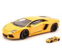 Lamborghini Aventador LP700-4 2011 Yellow 1:24 Model 0210 WELLY