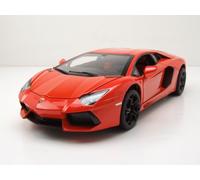 Lamborghini Aventador LP700 Arancione Modellino 1:18 Rastar