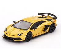 LAMBORGHINI Aventador SVJ - New Giallo Orion - Mini GT 1:64