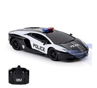 Lamborghini Aventador-Telecomando con licenza ufficiale per bambini con luci funzionanti, modello RC per auto 1:24, 27 MHz, LP700-4