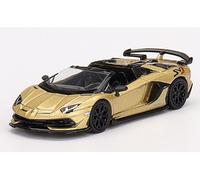 LAMBORGHINI Aventator SVJ Roadster - gold - Mini GT 1:64