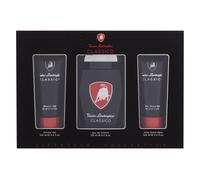 Lamborghini Classico Edt 125 Ml + Shower Gel 100 Ml + Aftershave Balm 100 Ml 125Ml Per Uomo (Eau De Toilette)