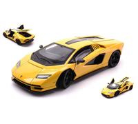 MODELLINO AUTO STATICO WELLY LAMBORGHINI COUNTACH LPI 800-4 GIALLO SCALA 1:24