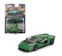 LAMBORGHINI Countach LPI 800-4 - verde medio - MiJo - Mini GT 1:64