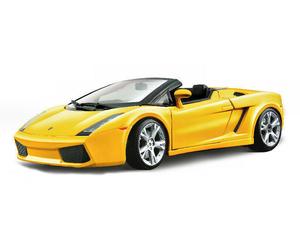 Lamborghini Gallardo Spyder 2006 Yellow 1:18 Model 12016Y BBURAGO