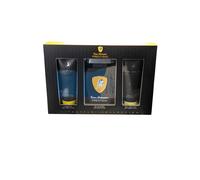 Lamborghini Prestigio EDTS Set Regalo Uomo Gel 100ml Balm 100ml Spray 125ml