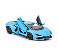 Lamborghini Reventon giocattolo auto modello con funzione di ritiro, porta aperta, adatto per collezione e regalo per bambini (blu)