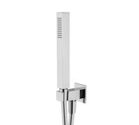 Lamborghini set doccetta con presa d'acqua e supporto doccetta integrato, WLS3108-CRTL, Lamborghini Hyper; Lamborghini Vortex silver [Rubinetteria Bagno > Set Doccia]