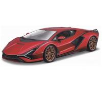 Lamborghini Sian FKP 37 rosso metallic modello di auto 21099 Bburago 1:24
