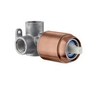 Lamborghini Spectra corpo incasso per rubinetto lavabo a parete / rubinetto doccia, INT0037-PRSTL, Lamborghini Spectra brushed copper [Rubinetteria Bagno > Accessori di Montaggio per Rubinetteria Bagn