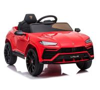 Lamborghini Urus Auto Elettrica Per Bambini EVA Pelle Sedile Telecomando LED MP3