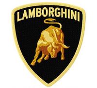 Lamborghini Vintage Logo Toppe Ricamate e Adesivi