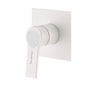 Lamborghini Vortex rubinetto doccia, incluso corpo incasso, VOR1990-BO+LEV002A-BOBO+INT9035-00TL, Lamborghini Vortex arctic white [Rubinetteria Bagno > Rubinetteria Doccia]