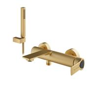 Lamborghini Vortex rubinetto vasca con set doccia, VOR9920-OS+LEV002A-OSCA, Lamborghini Vortex noble gold [Rubinetteria Bagno > Rubinetteria Vasca]