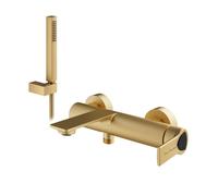 Lamborghini Vortex rubinetto vasca con set doccia, VOR9920-OS+LEV002A-OSNO, Lamborghini Vortex noble gold [Rubinetteria Bagno > Rubinetteria Vasca]