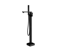 Lamborghini Vortex rubinetto vasca freestanding, per corpo incasso, VOR9991-NO+LEV002ALAT-NONO, Lamborghini Vortex matt black [Rubinetteria Bagno > Rubinetteria Vasca]