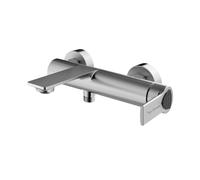 Lamborghini Vortex rubinetto vasca, VOR9921-CS+LEV002A-CSCA, Lamborghini Vortex brushed silver [Rubinetteria Bagno > Rubinetteria Vasca]