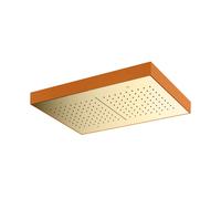 Lamborghini XL pannello pioggia in acciaio inox con cascata, per montaggio a soffitto, WLS9903-OSFBTL, Lamborghini Raptor; Lamborghini Hyper noble gold/fire burst [Rubinetteria Bagno > Soffioni Doccia